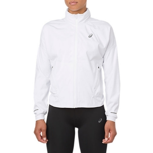 Asics Jackets & Blazers - Nwt Asics | Accelerate Jacket In Brilliant White